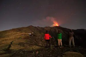 Lava eruptions of Etna