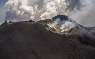 The Central Crater of Mount Etna