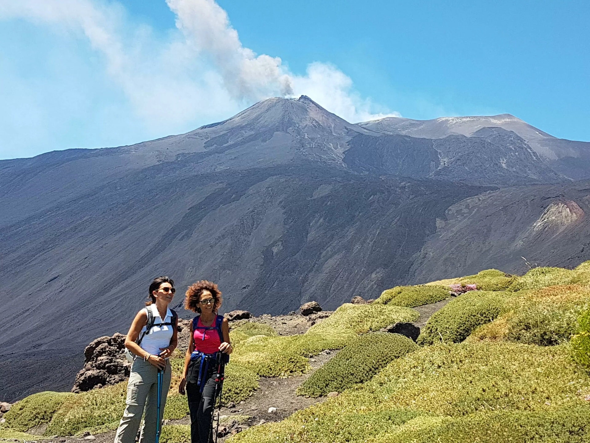 Hike up the highest active volcano in Europe!