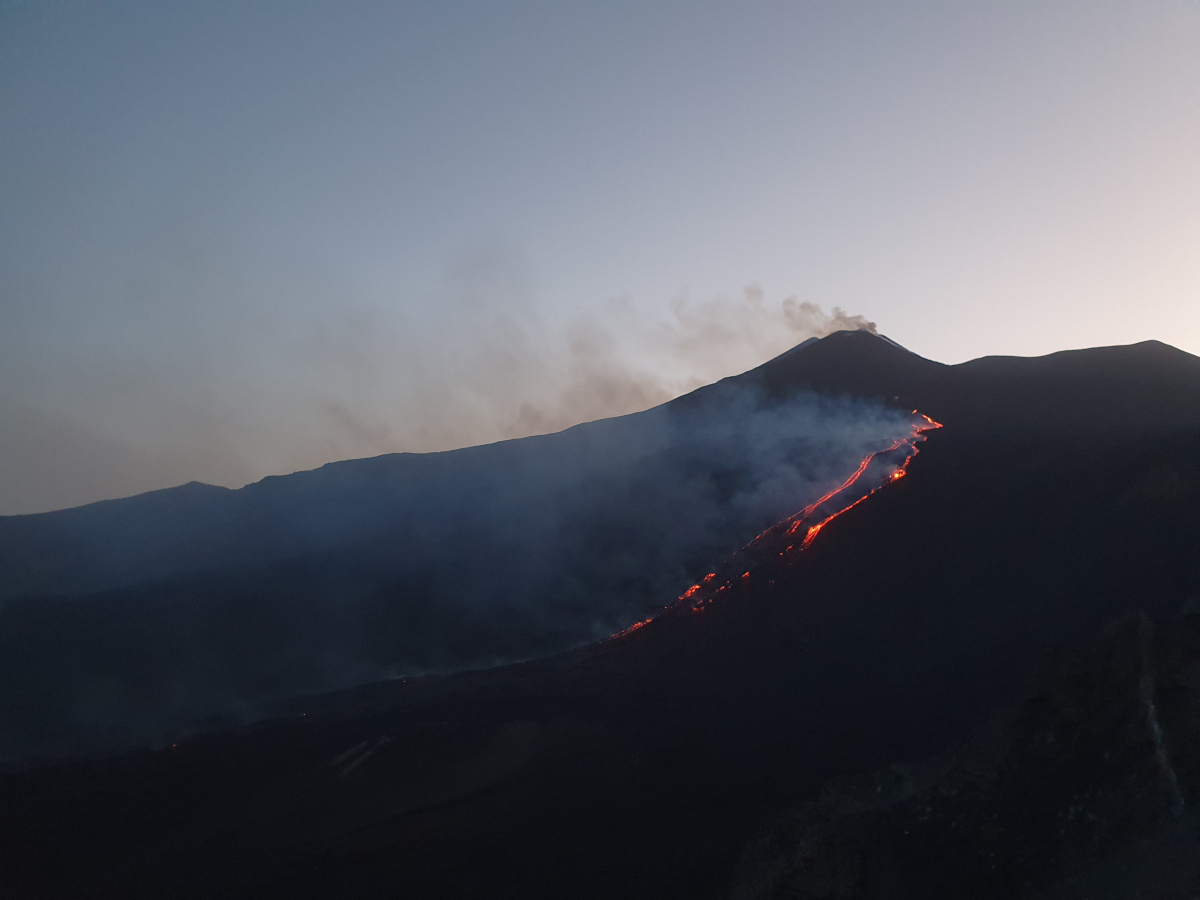 current eruption of Mount Etna