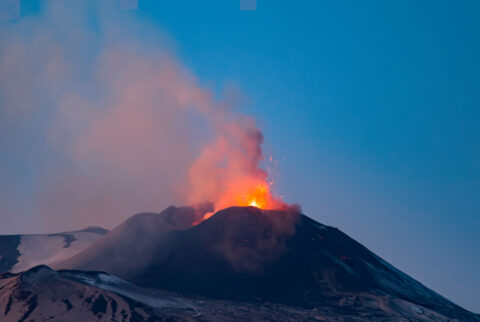 How dangerous is Mount Etna, the largest active volcano in Europe?