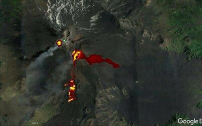 Eruptie van de Etna op 21 mei 2023