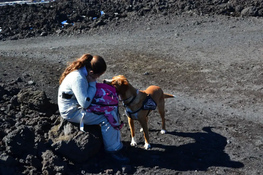 Etna with children